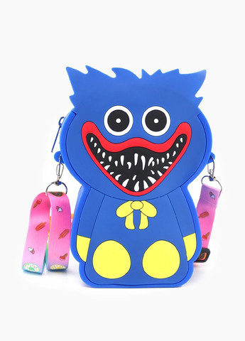 Сумочка игрушка антистресс стильная мягкая силиконовая для детей девочек Поппи плейтайм 13х10 см (475415-Prob) Хаги Ваги синий Unbranded (267152396)