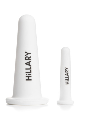 Набор вакуумных банок для массажа лица + Сквалан оливковый 100% Hillary - (258065406)