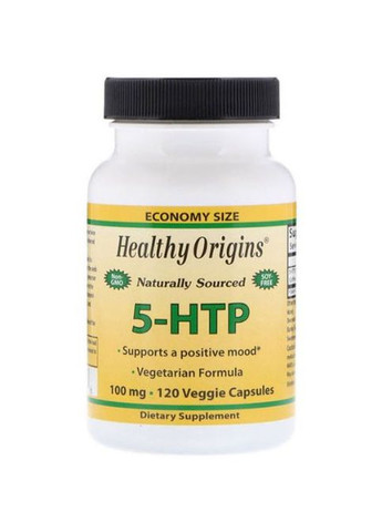 5-HTP 100 mg 120 Veg Caps HO35082 Healthy Origins (274084134)