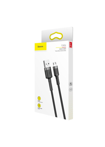 Дата кабель Baseus cafule microusb cable 2.4a (1m) (camklf-b) (261335380)