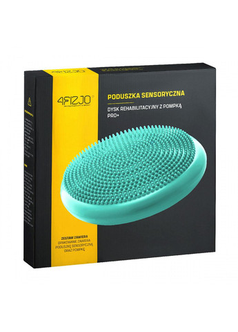 Балансувальна подушка-диск PRO+ 33 см (сенсомоторна) масажна 4FJ0313 Mint 4FIZJO (258354820)