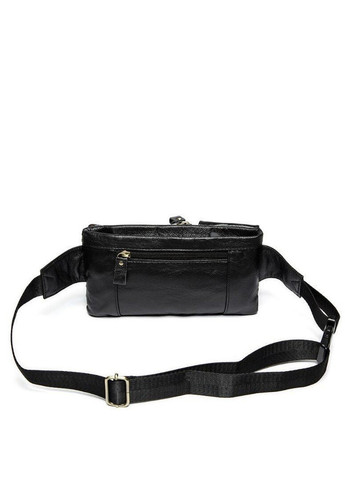 Шкіряна сумка на пояс 14734 Чорний Vintage (269994179)