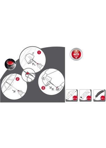 Бежева автоматична парасолька t.200 dot art taupe kn95 3201 4902 Knirps середня (262449248)