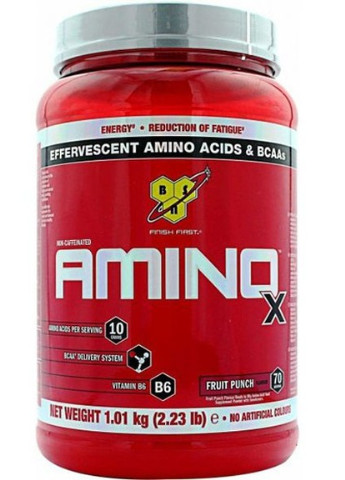Amino X 1010 g /70 servings/ Fruit Punch BSN (256725020)
