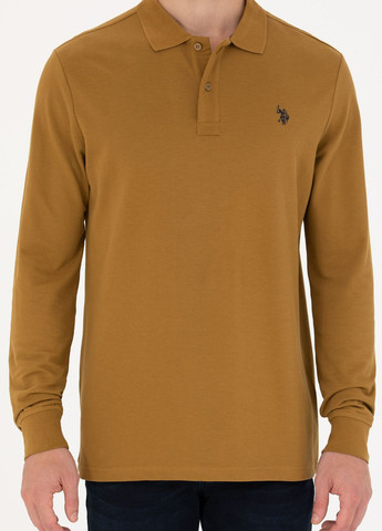 Свитшот мужской U.S. Polo Assn. - крой коричневый - (275334848)