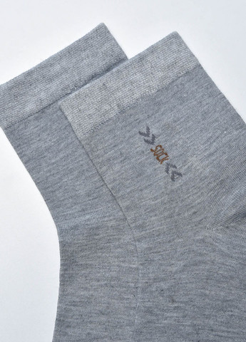 Шкарпетки чоловічі стрейч сірого кольору розмір 41-47 Let's Shop (267167101)