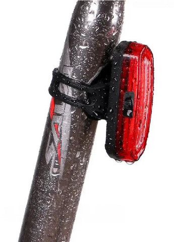 Габарит фонарь велосипедный задний светодиодный аккумуляторный водонепроницаемый 71х22х21 мм (476261-Prob) Unbranded (278014569)