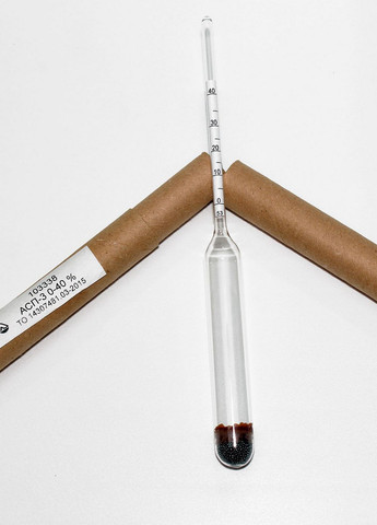 Спиртомір ареометр побутовий АСП-3 0-40 % об. СТЕКЛОПРИБОР (275127061)