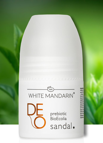 Натуральний дезодорант Сандал DEO Sandal 50 мл White Mandarin (267419323)