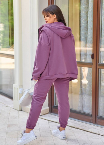 Женский костюм с жилеткой цвет фиолетовый р.48/50 438170 New Trend (260267979)