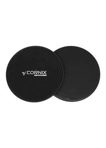 Диски-слайдеры для скольжения (глайдинга) Cornix Sliding Disc 2 шт XR-0178 Black No Brand (260735665)