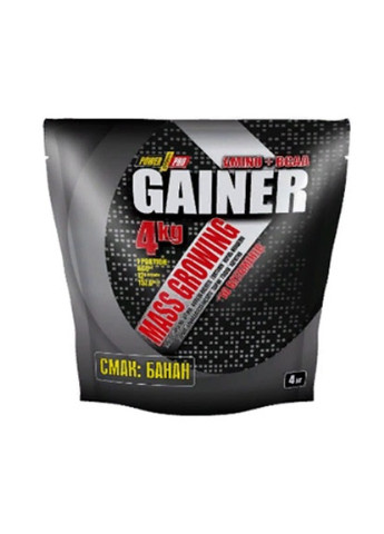 Gainer 4000 g /100 servings/ Банан Power Pro (256776839)