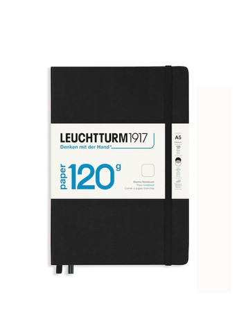 Блокнот 120G Edition, Середній, Чорний, Лінія Leuchtturm1917 (277927769)