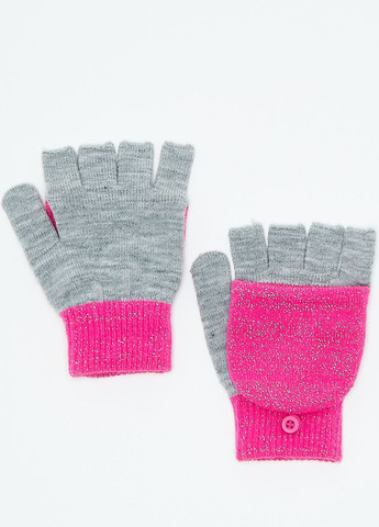 Варежки,серый-розовый, C&A (275928856)
