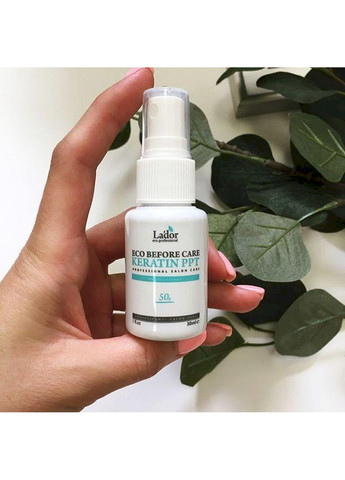Спрей для волос кератиновая защита при окрашивании Eco Before Care Keratin PPT 30 мл LADOR (268662463)