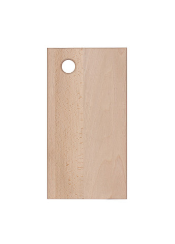 Доска кухонная разделочная деревянная из бука (16х30 см) Wood&Steel (259055829)