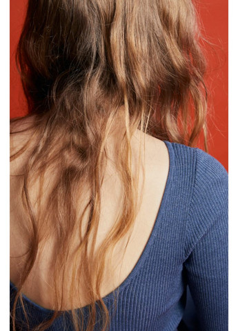 Темно-синя повсякденний жіноча облягаюча сукня н&м (56399) s темно-синя H&M