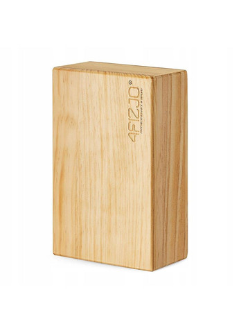Блок для йоги деревянный 22 x 14.5 x 7.2 см 4FJ0513 4FIZJO (267721720)