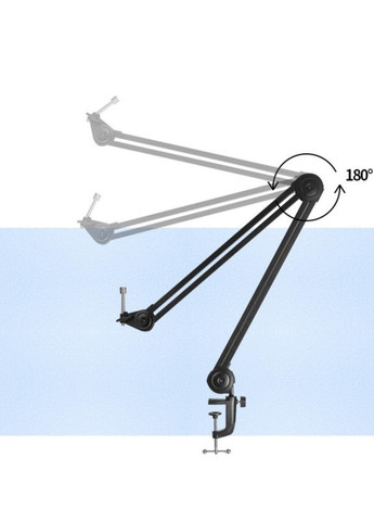 Пантограф стійка для мікрофону і інших аксесуарів з головкою 5/8 дюйми No Brand (276716531)