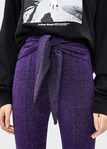 Лосини,чорний-фіолетовий, Bershka (256610188)