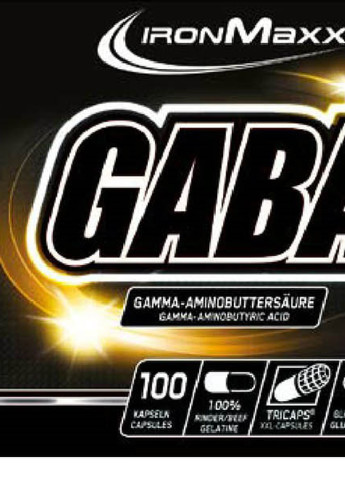 GABA 100 Caps Ironmaxx (256725080)