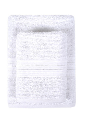 Lotus полотенце махровое home - ammi white белый 70*140 однотонный белый производство - Турция