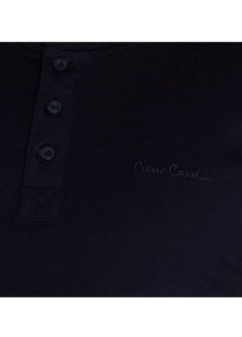 Темно-синяя мужская футболка с коротким рукавом Pierre Cardin