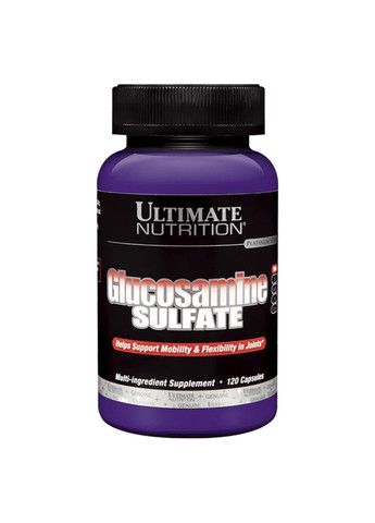 Глюкозамин Сульфат Glucosamine Sulfate - 120 капсул Ultimate Nutrition (270846142)