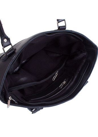 Жіноча шкіряна чорна сумка SK2405-2 TuNoNa (263279558)