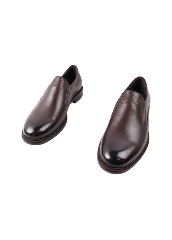 Коричневые туфли мужские кабировые натуральная кожа Clemento