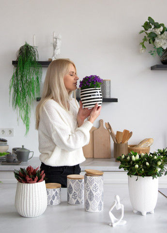 Горшок для цветов, 15х15х16,5 см MVM (257941800)