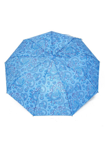 Зонт полуавтомат голубого цвета Let's Shop (260024723)