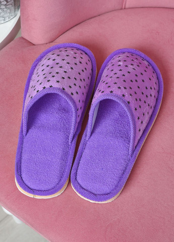 Капці домашні жіночі фіолетового кольору Let's Shop (261174287)