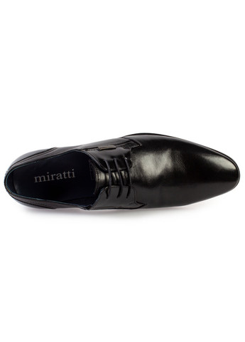 Черные повседневные туфли мужские бренда 9402142_(1) La Pinta на шнурках