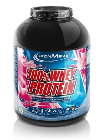 100% Whey Protein 2350 g (банка) /47 servings/ Cherry Yogurt Ironmaxx (256720575)