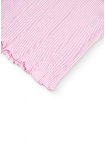 Світло-рожева літня футболка для дівчинки Boboli