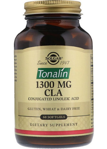 Tonalin CLA 1300 mg 60 Softgels Solgar (256721515)