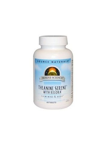Serene Science, Theanine Serene with Relora 60 Tabs Source Naturals (256724414)