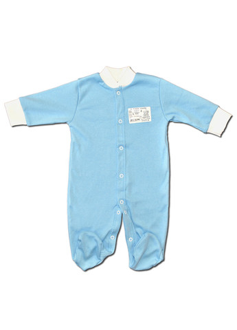 Блакитний демісезонний комплект одягу для малюка №5 (4 предмети) тм колекція капітошка блакитний Родовик комплект 05 - БХ