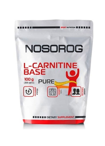 L-Carnitine Base 100 g /33 servings/ Pure Nosorog Nutrition (258499604)