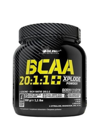Olimp Nutrition BCAA 20:1:1 Xplode 500 g /69 servings/ Cola Olimp Sport Nutrition (256721806)