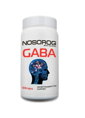 GABA 60 Caps Nosorog Nutrition (258499607)