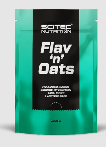 Flav’n’Oats 1000 g Unflavored Scitec Nutrition (257252765)