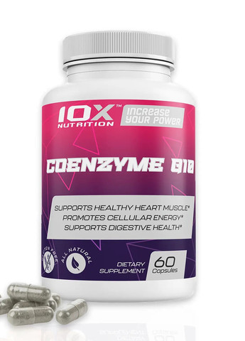 10XNutrition Coenzyme Q10 60 Caps 10X Nutrition (257561326)