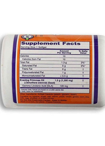 Super Primrose 1300 mg 120 Softgels Now Foods (256720522)