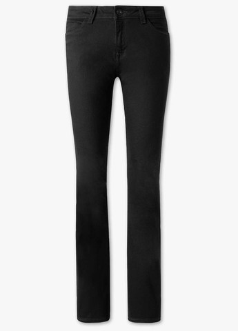 Черные джинсовые демисезонные брюки C&A
