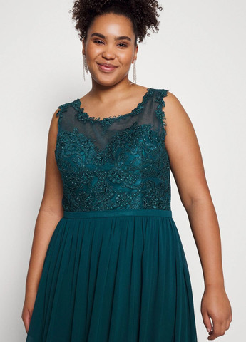 Зеленое платье Mascara