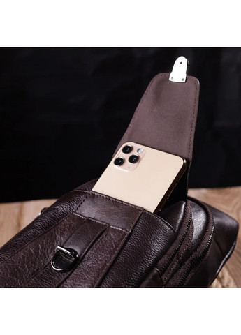 Мужская кожаная сумка-слинг 21306 Vintage (269994197)