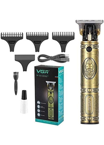 Бездротова машинка для стрижки волосся та бороди V-085 Voyager акумуляторна (55946) VGR (264643655)