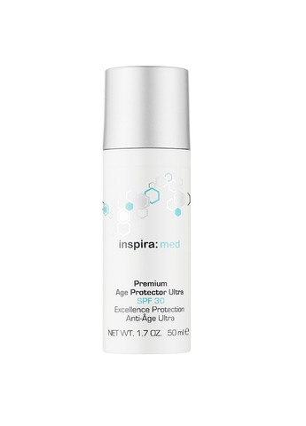 Inspira:cosmetics Антивозрастной крем SPF 30 Премиум ультралегкий PREMIUM AGE PROTECTOR ULTRA Inspira Med 50 мл — Крем, Германия (269237845)